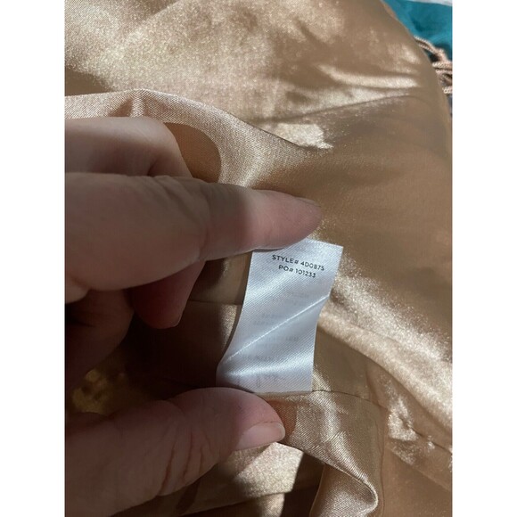 Lulu's Love at Dusk Women’s One-Shoulder Asymmetrical Fringe Midi Dress size M - Picture 11 of 11